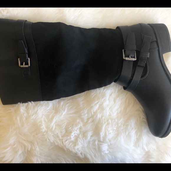 Style and Co Ashliie Riding Boots size 7.5 - Picture 3 of 4